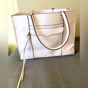 Rebecca Minkoff pale pink bag. Has some wear but still lots of life